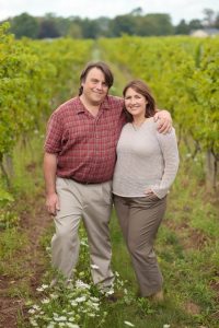 Morten and Lisa Halgren of Ravines Winery.